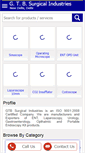 Mobile Screenshot of gtbgroup.in